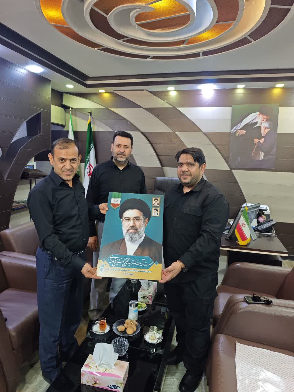تقدیر فرمانده ناحیه سپاه شهرستان باوی از شهردار ملاثانی به مناسبت روز شهرداری‌ها و دهیاری‌ها